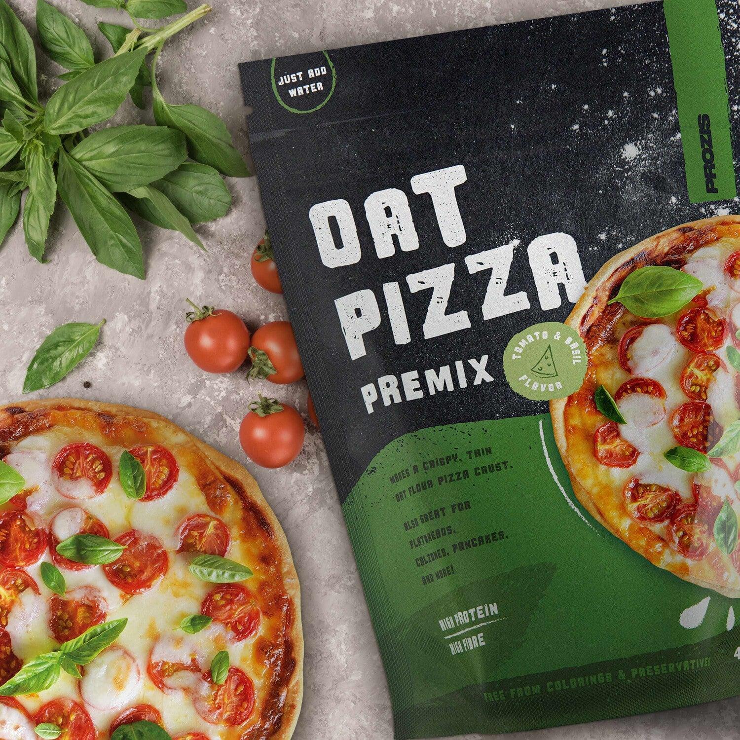 Prozis Pizza de Avena Tomate y Albahaca 400 g