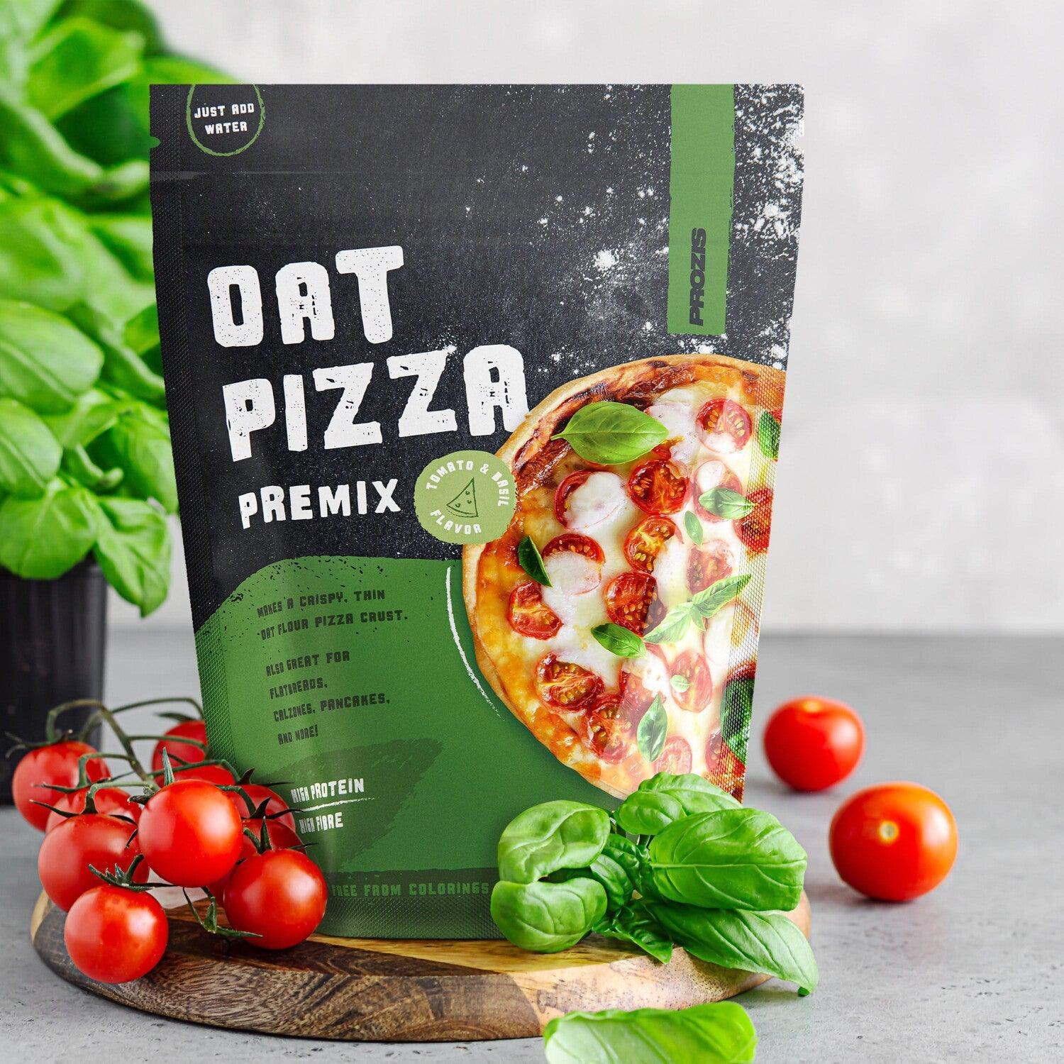 Prozis Pizza de Avena Tomate y Albahaca 400 g