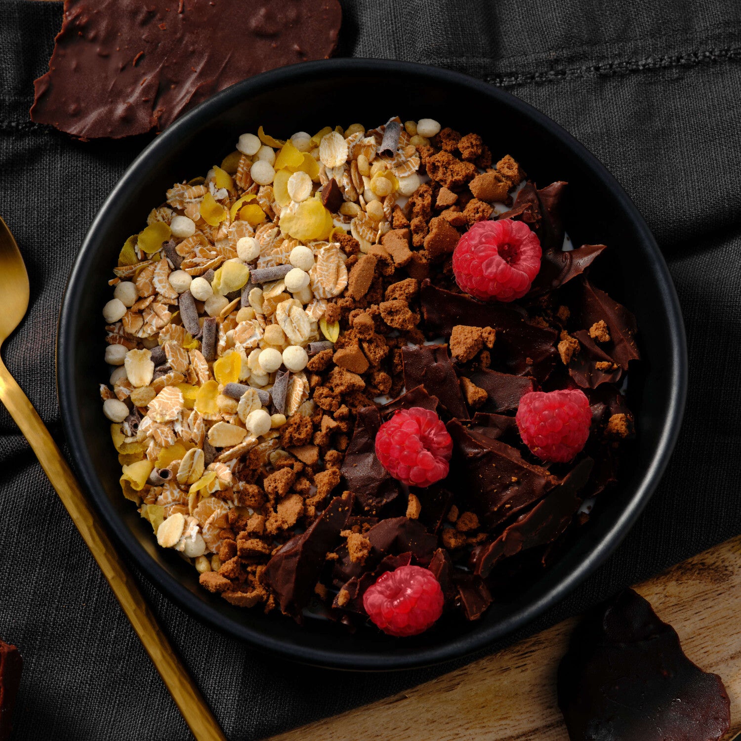 Prozis Proteína Whey Protein Muesli   Chocolate 350 g