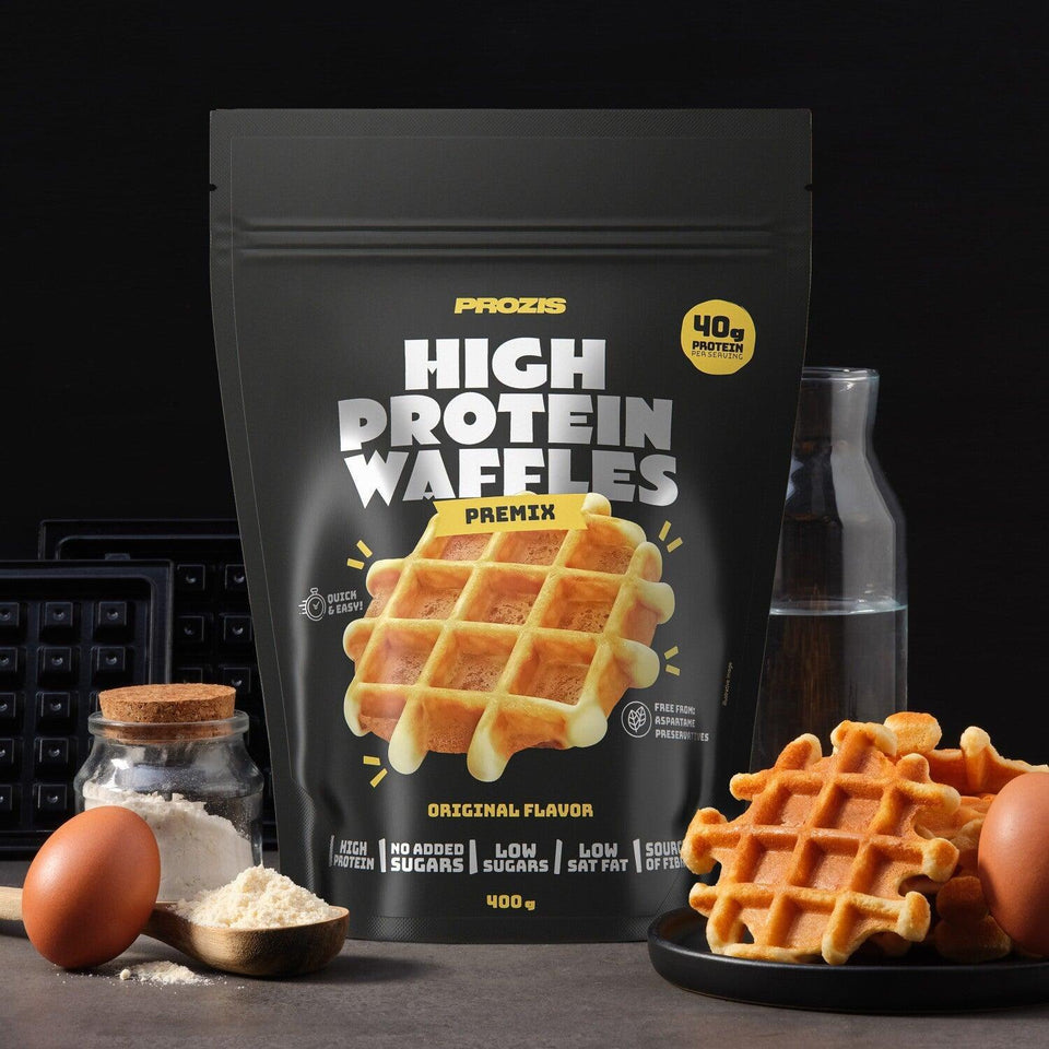 Prozis Premix Waffles Altos en Proteína   Original 400 g