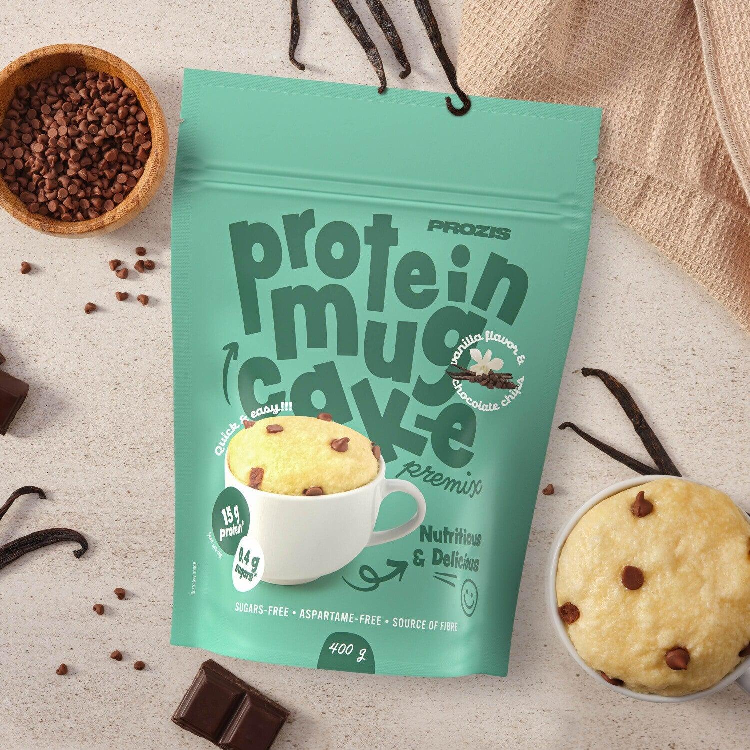 Prozis Mezcla Proteica para Mug Cake   Vainilla 400 g