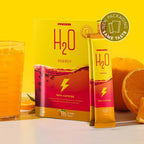 Quemador Prozis 8 x H2O Energy 9 g   Naranja