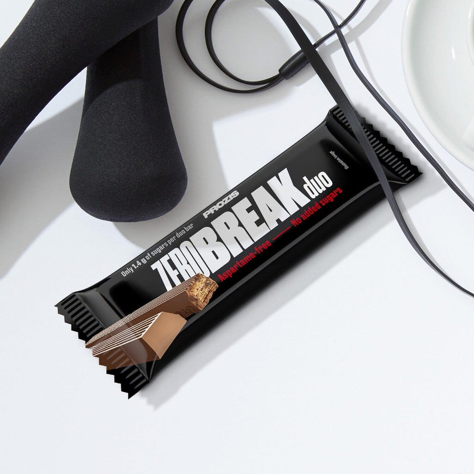 Prozis Barrita Zero Break Duo   Chocolate con Leche