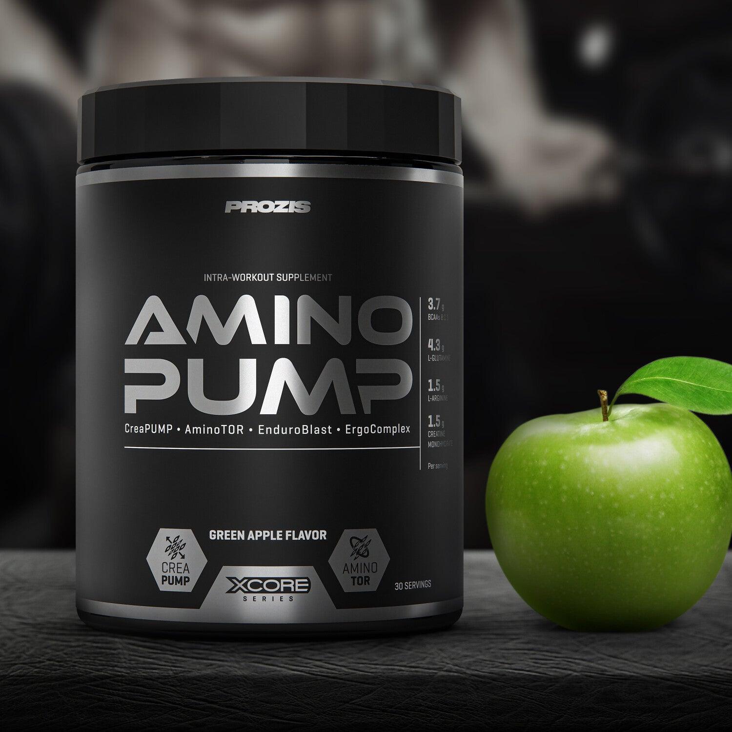 Prozis Amino PUMP Manzana Verde   30 Servicios