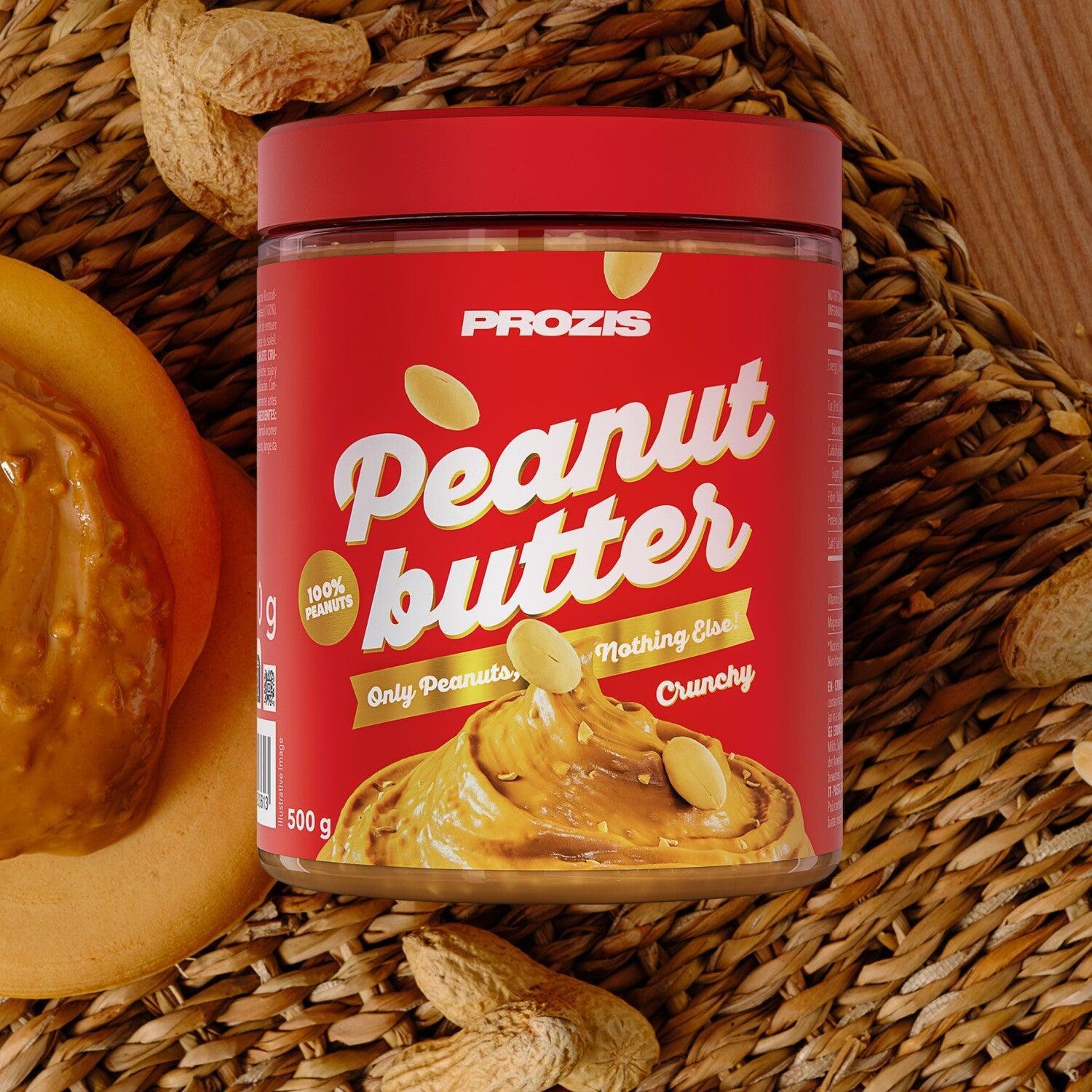 Prozis Mantequilla de Maní Crunchy   500 g
