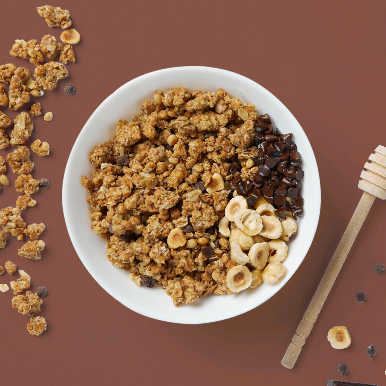 Prozis Granola Proteica   Chocolate y Avellana 275 g