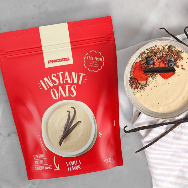 Prozis Avena Instantánea en Polvo - Vainilla 1 Kg