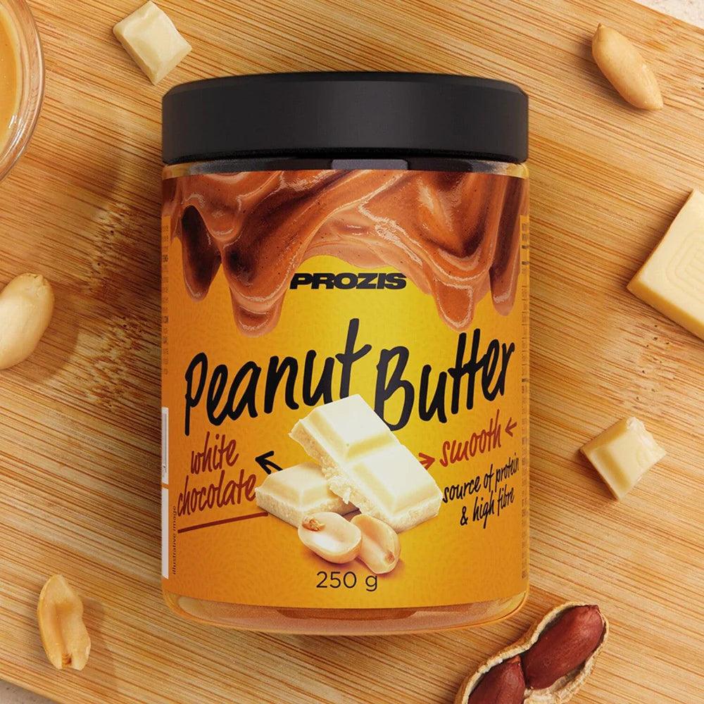 Prozis Mantequilla de Maní Chocolate Blanco 250 g