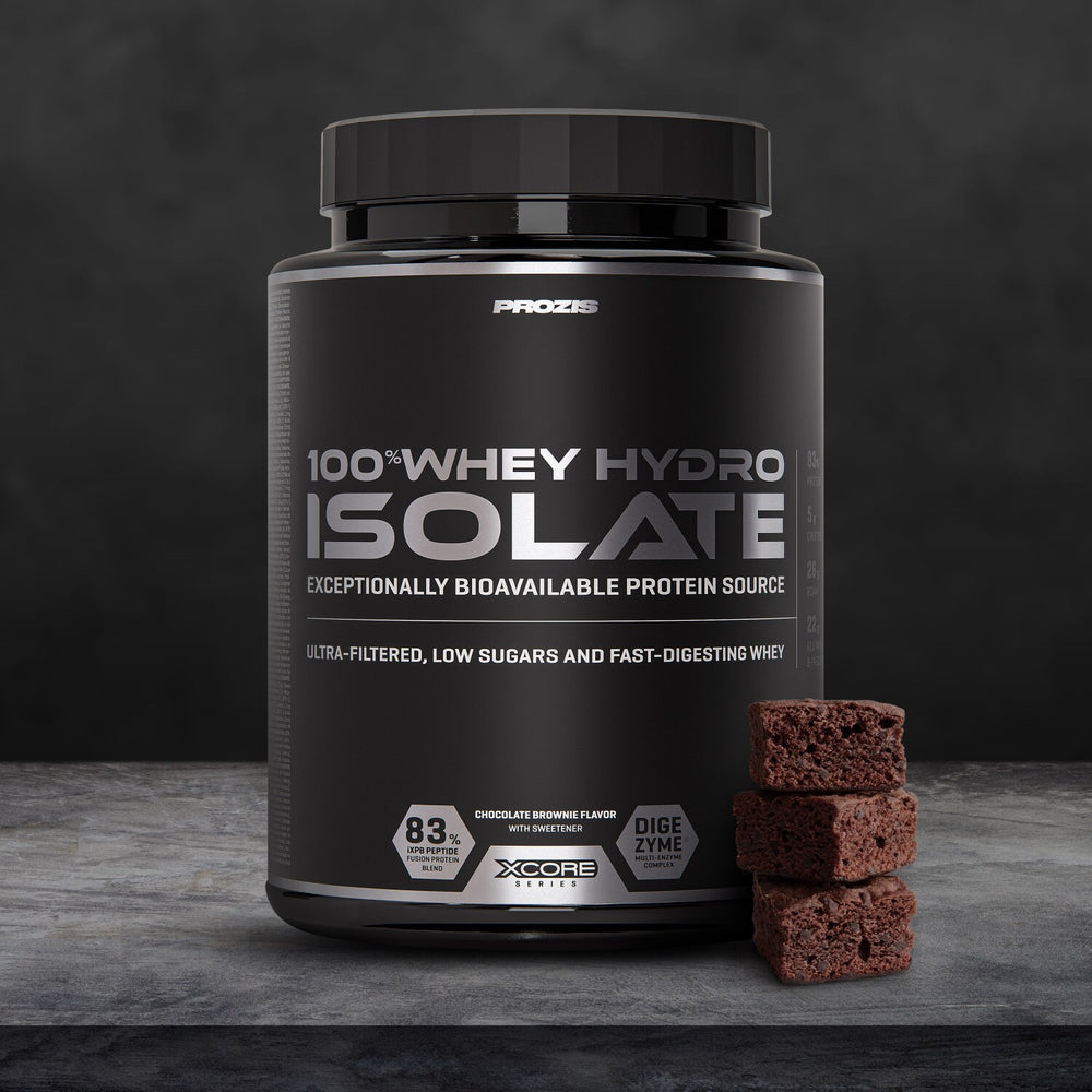 Prozis Proteína 100 % Whey Hydro Isolate - Chocolate Brownie 2000 g