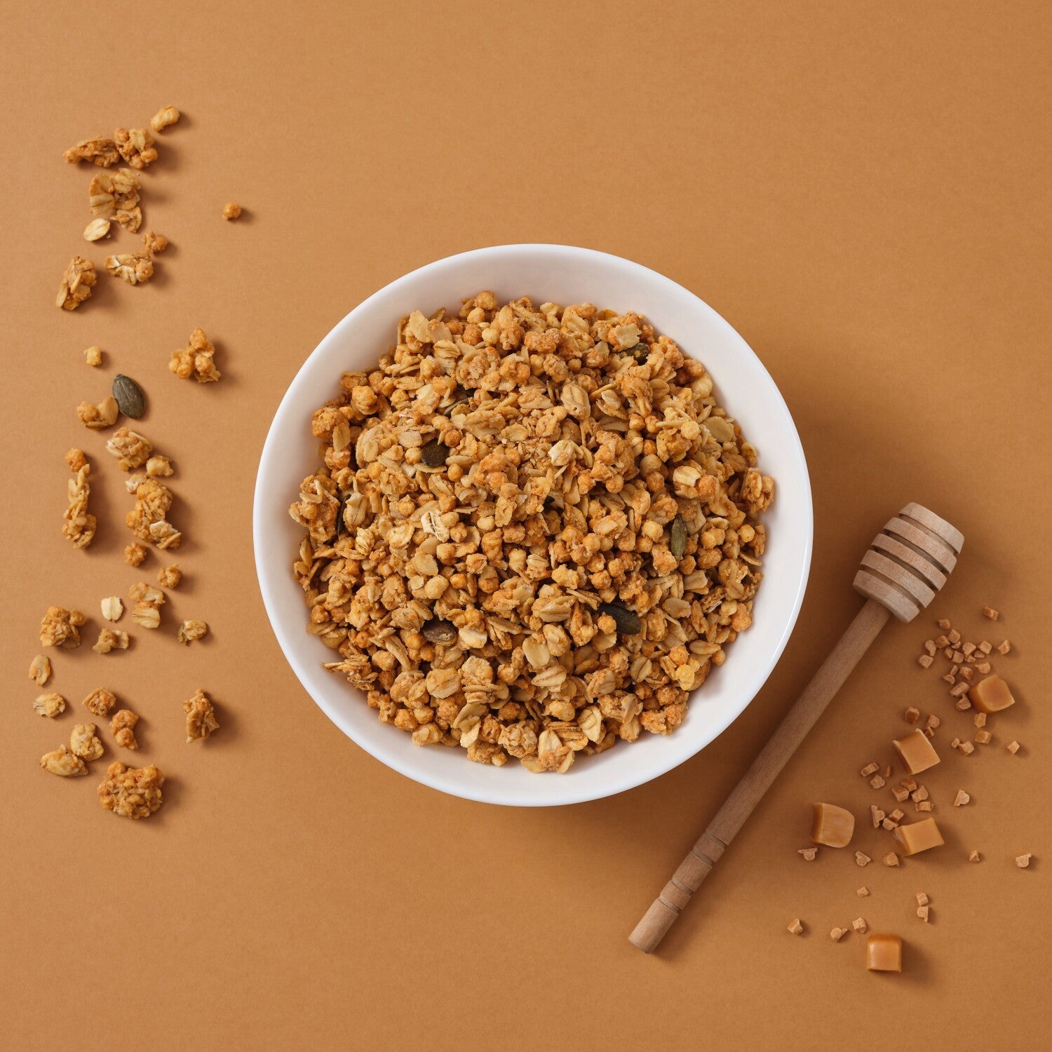 Prozis Granola Proteica   Caramelo 275 g