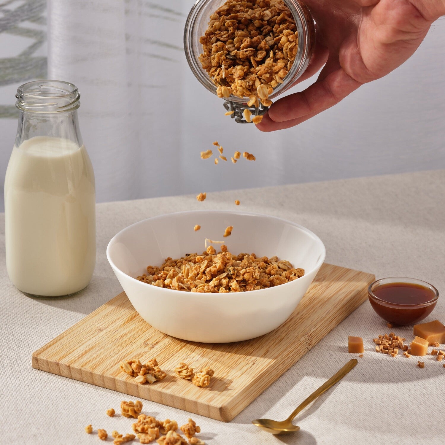 Prozis Granola Proteica   Caramelo 275 g