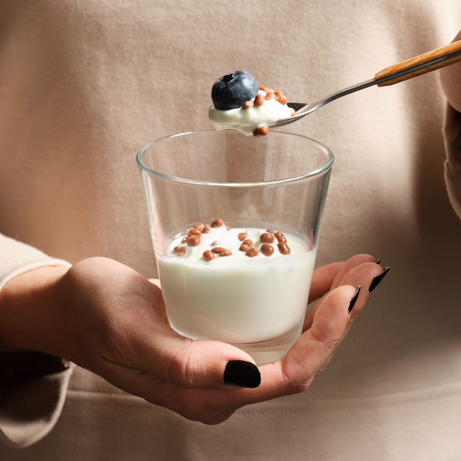 Protein Prozis Puffies - Cobertura de chocolate con leche 150 g