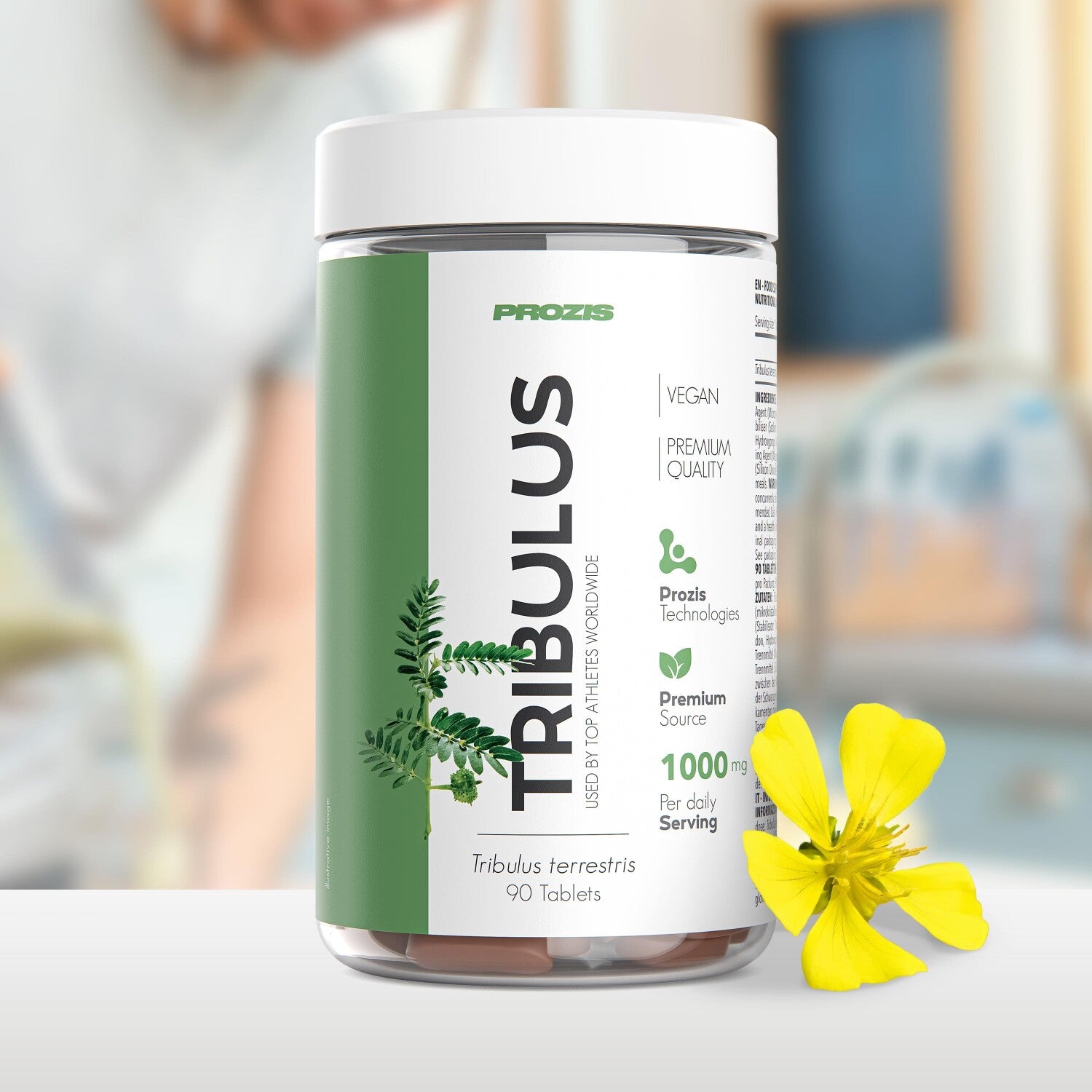 Prozis Tribulus Terrestris 1000mg 90 tabs   Testosterona
