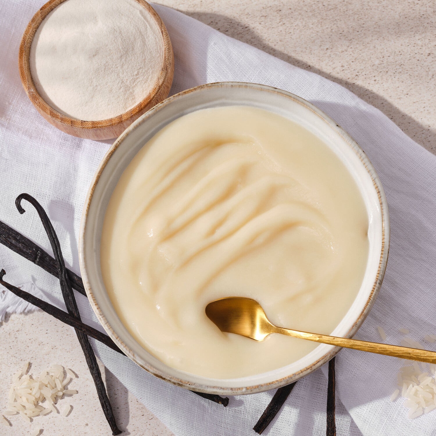 Prozis Crema de Arroz 750 g - Vainilla