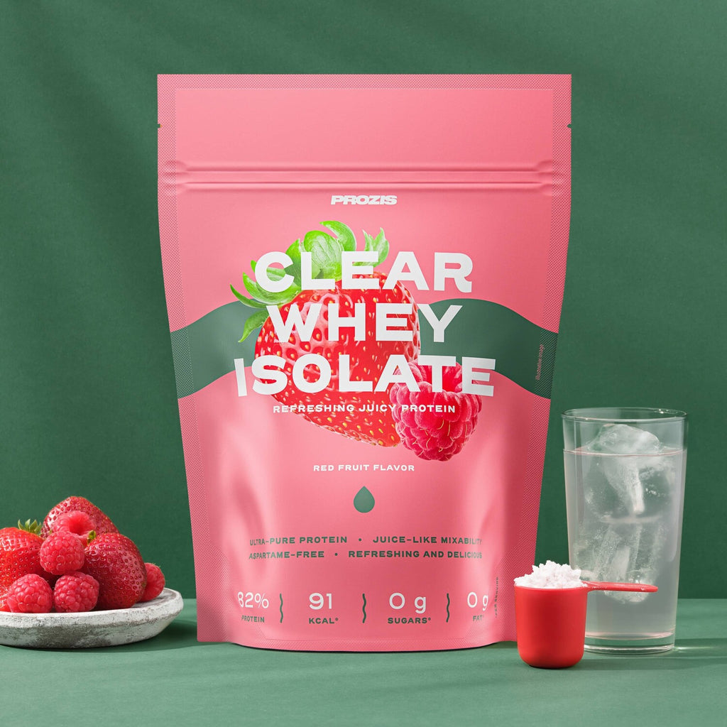 Prozis Proteína Clear Whey Isolate   Frutos Rojos 500 g
