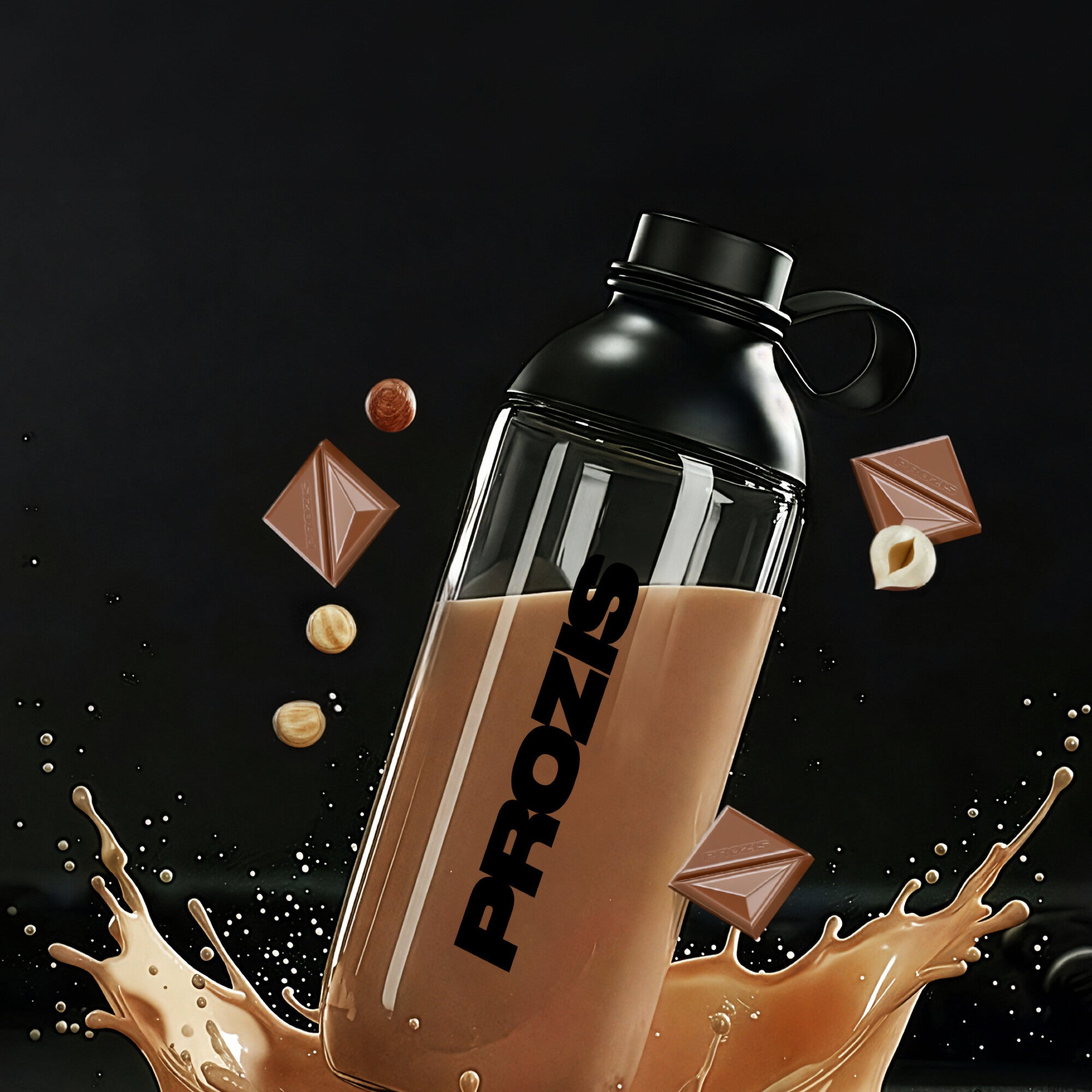 Chocolate y Avellana · Prozis 100% Whey Hydro Isolate ZERO Ultimate Series 750 g