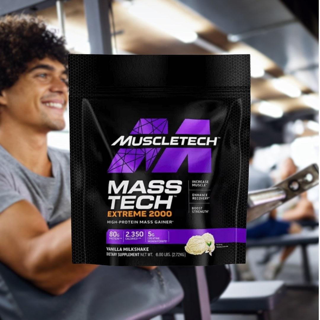 MuscleTech Mass Gainer  Tech Extreme 2000 6 lb   Vainilla Milshake