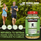 Vitamina E Kirkland Capsulas blandas 180 mg (400 IU) 500 Caps