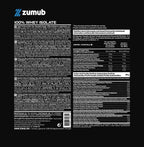Zumub Proteína 100% Whey Aislada 1 Kg   Chocolate
