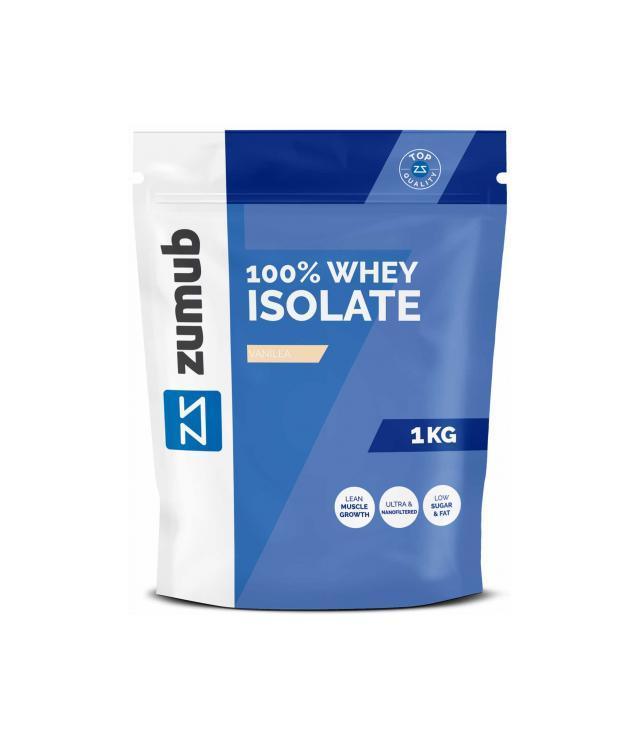 Zumub Proteína 100% Whey Aislada 1 Kg   Vainilla