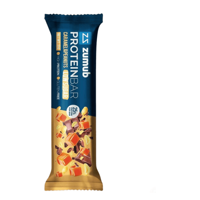 Zumub Barrita de Proteína Caramelo y maní 31 g