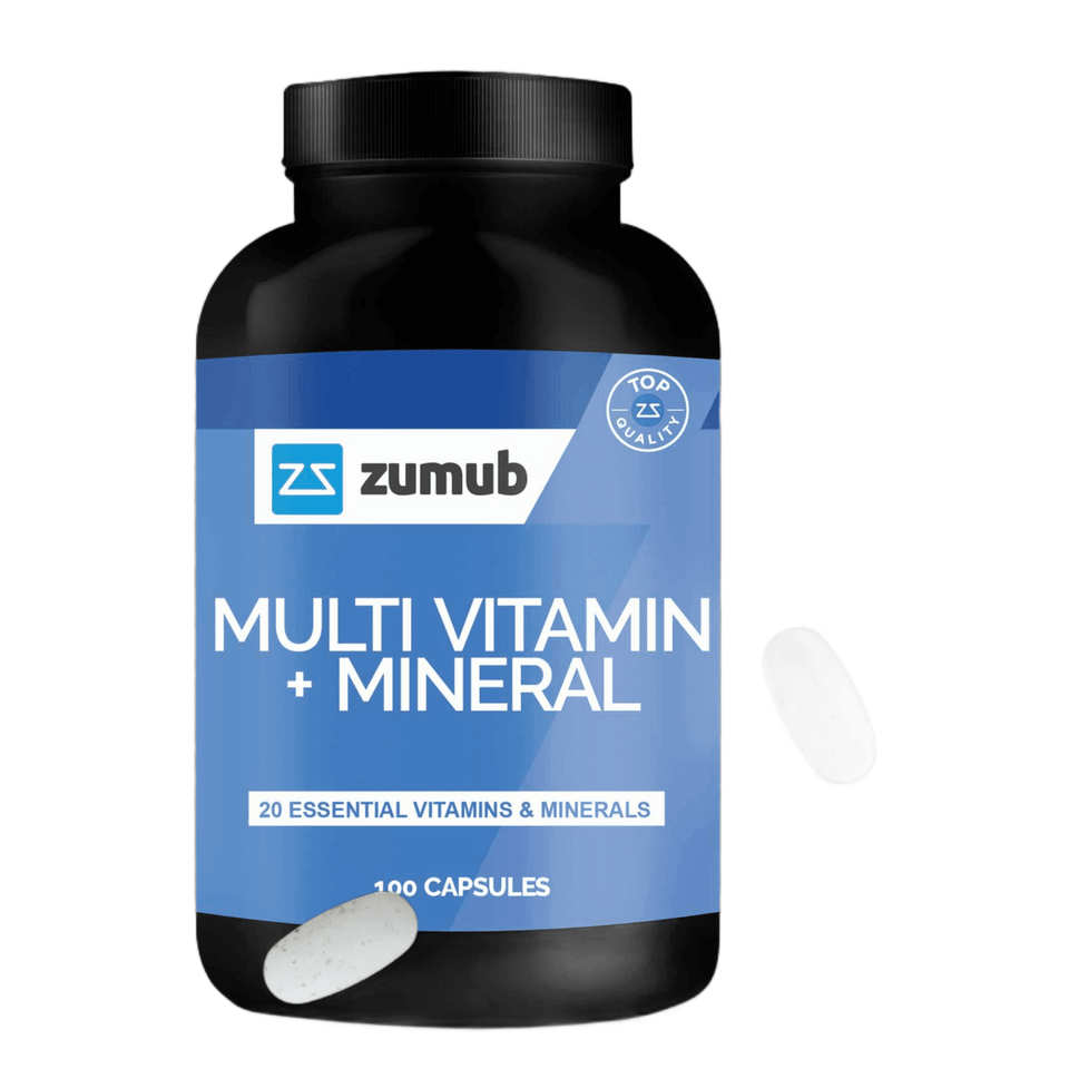 Zumub Multivitamínico + Mineral 100 Capsulas