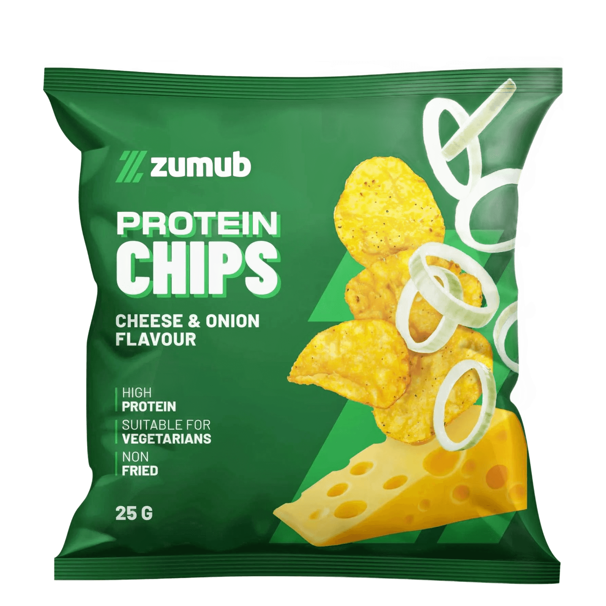 Zumub Protein Chips Queso cebolla 25g