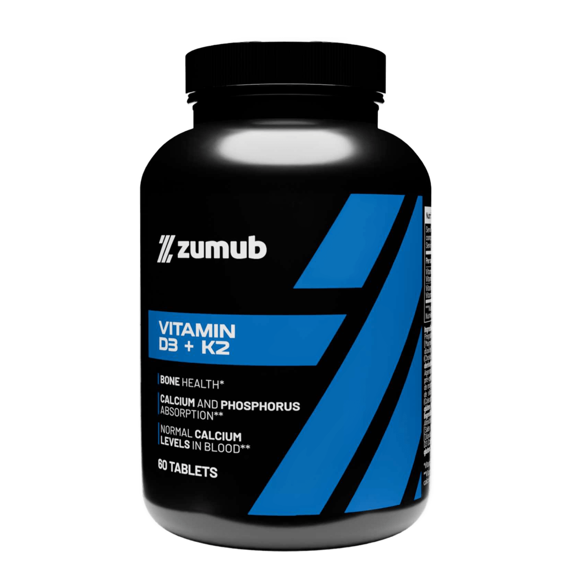 Zumub Vitamina D 3 + K 2 60 Caps