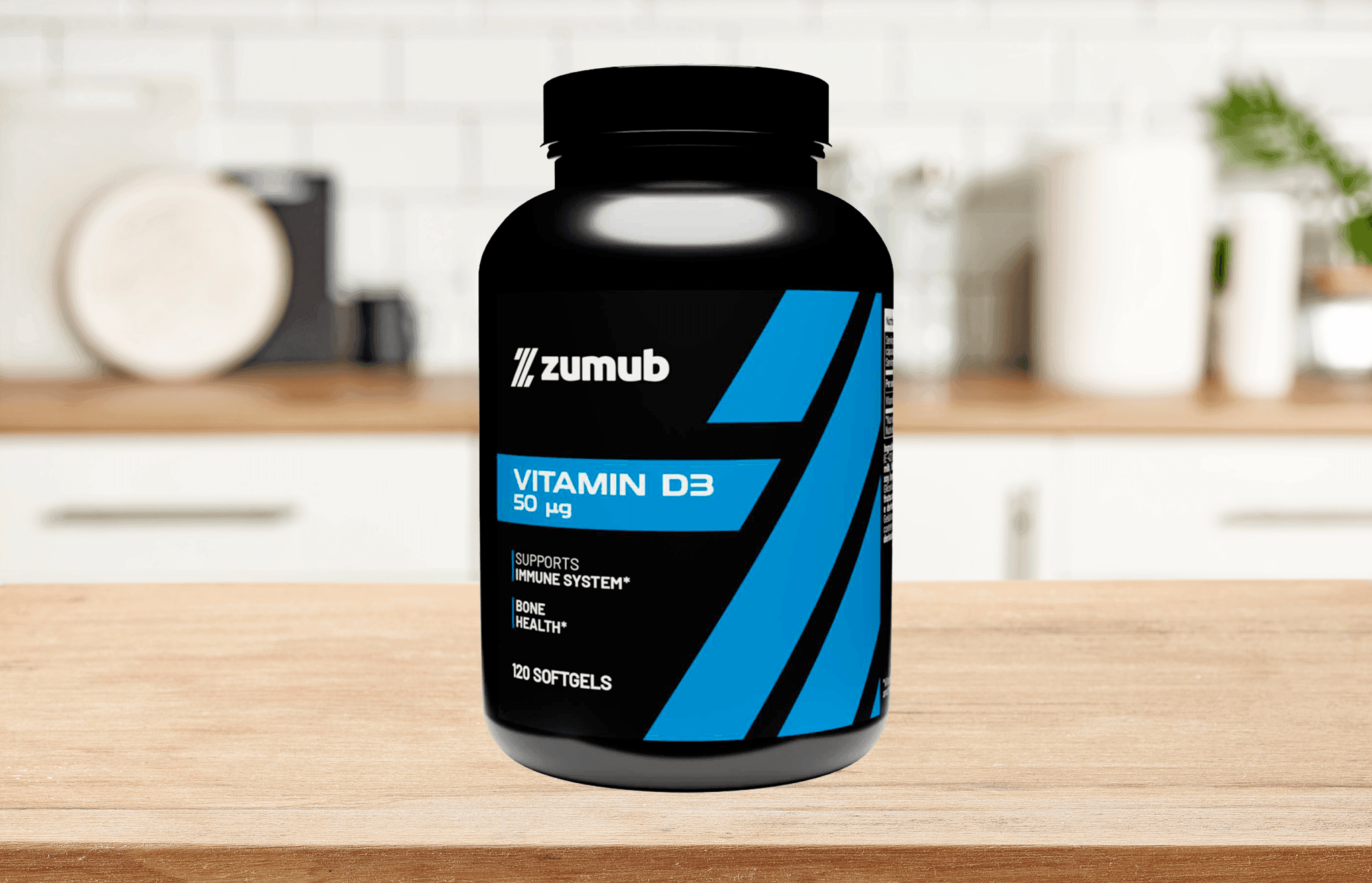 Zumub Vitamina D 3 120 cápsulas blandas