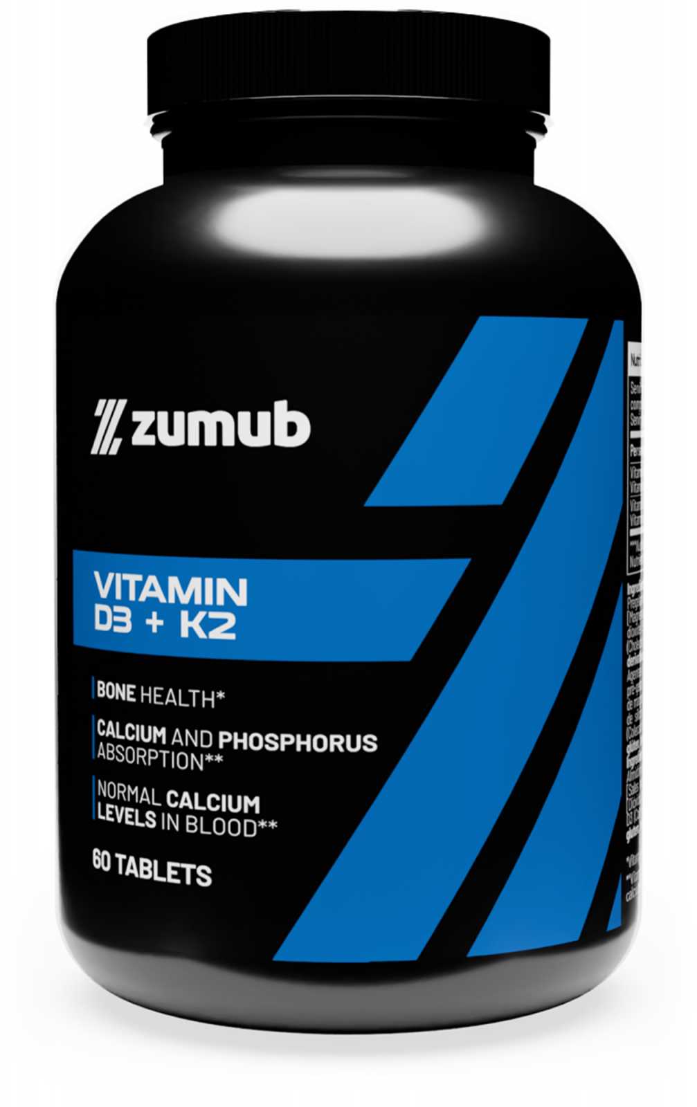 Zumub Vitamina D 3 + K 2 60 Caps