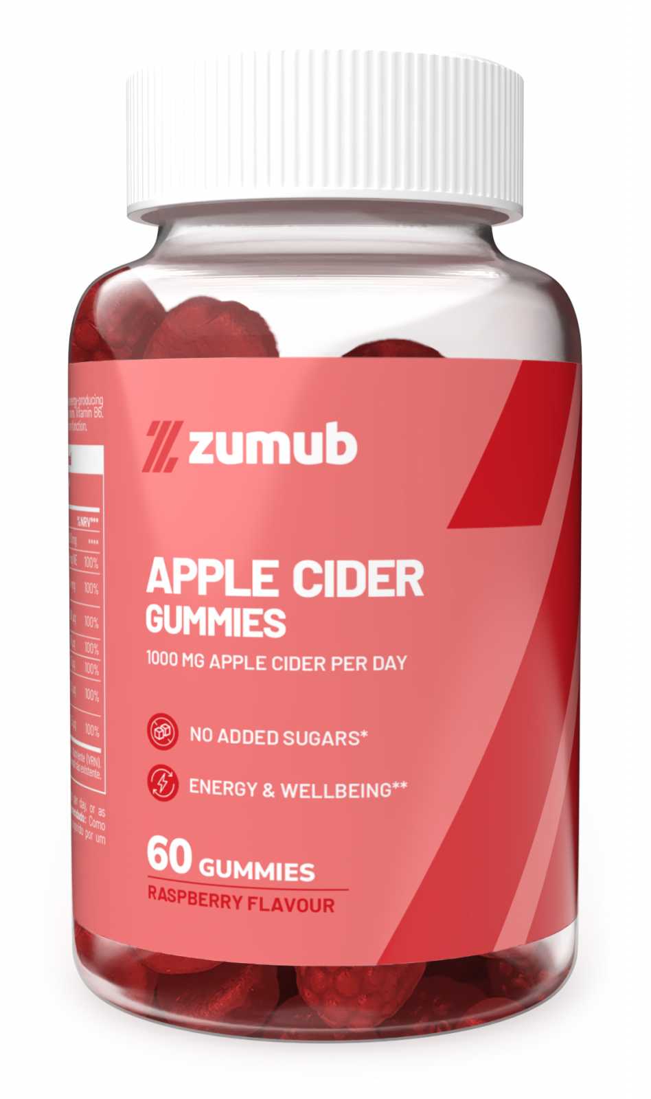 Zumub Gomitas de Vinagre de Sidra de Manzana