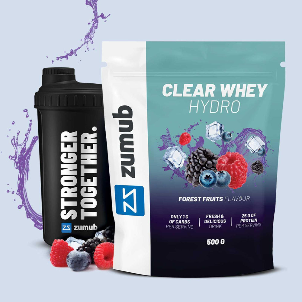 Zumub Clear Whey Hydro 500 g - Frutos del Bosque