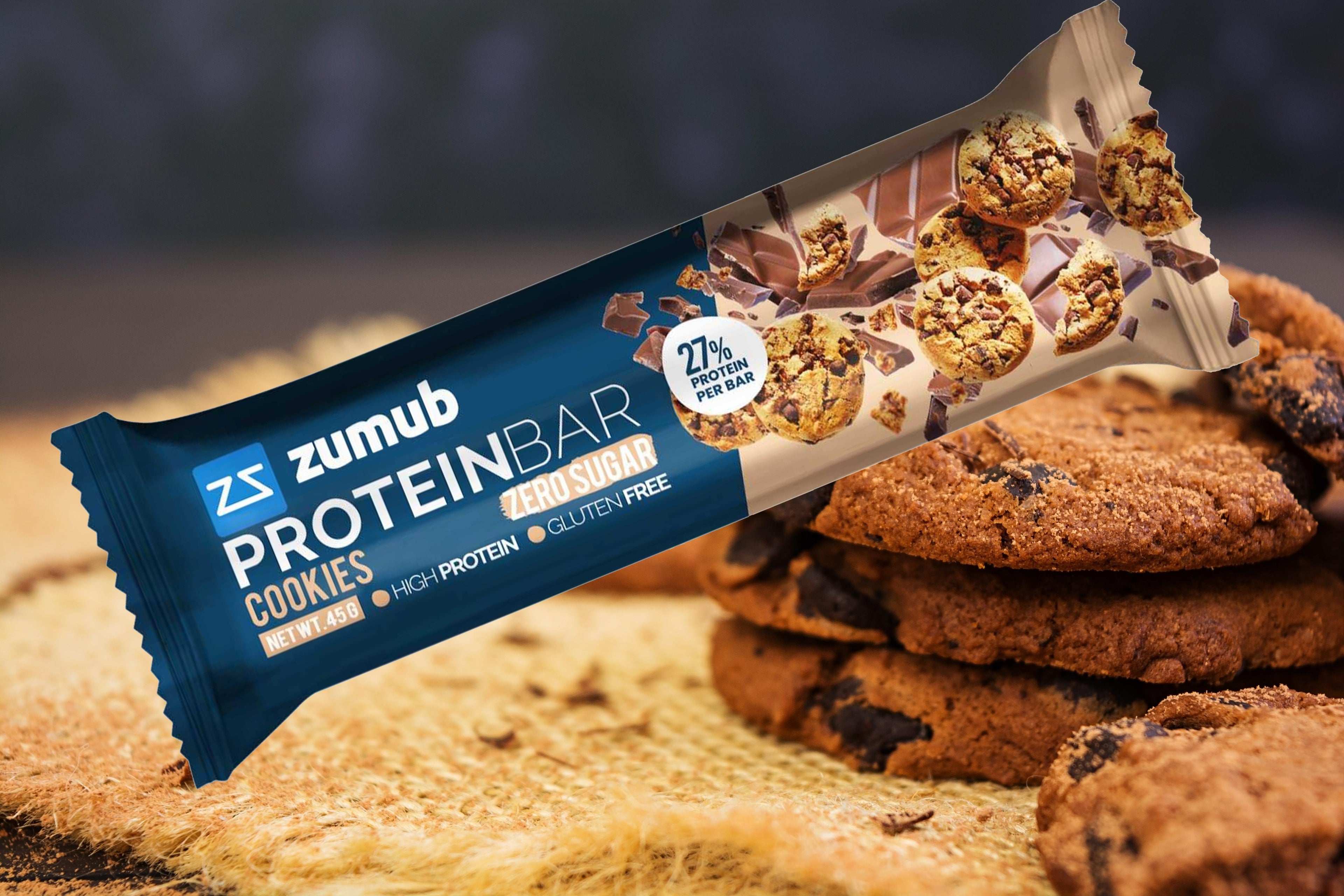 Zumub Barrita de Proteína Cookies 45 g