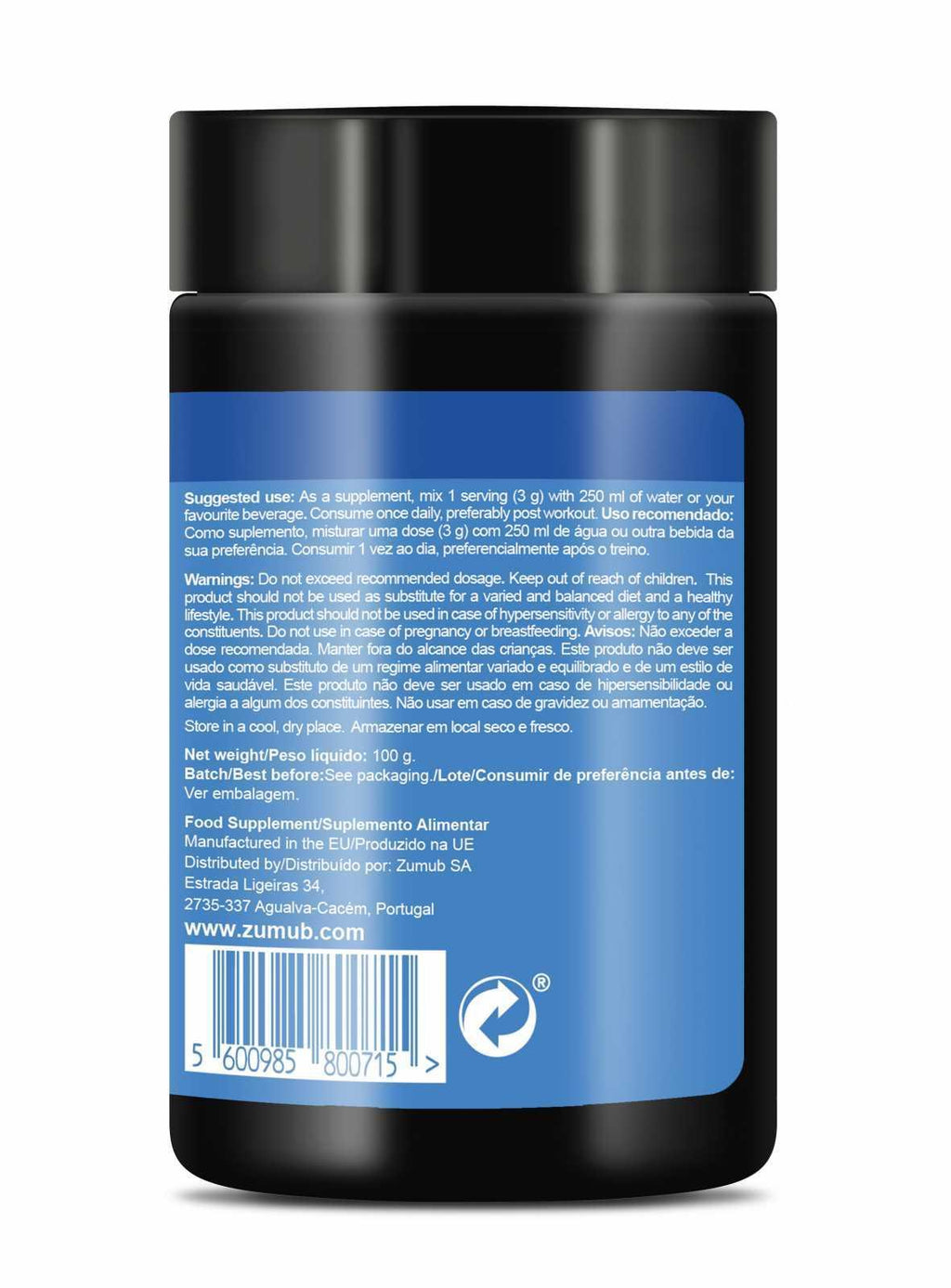 Zumub Creatina Monohidratada 100 g