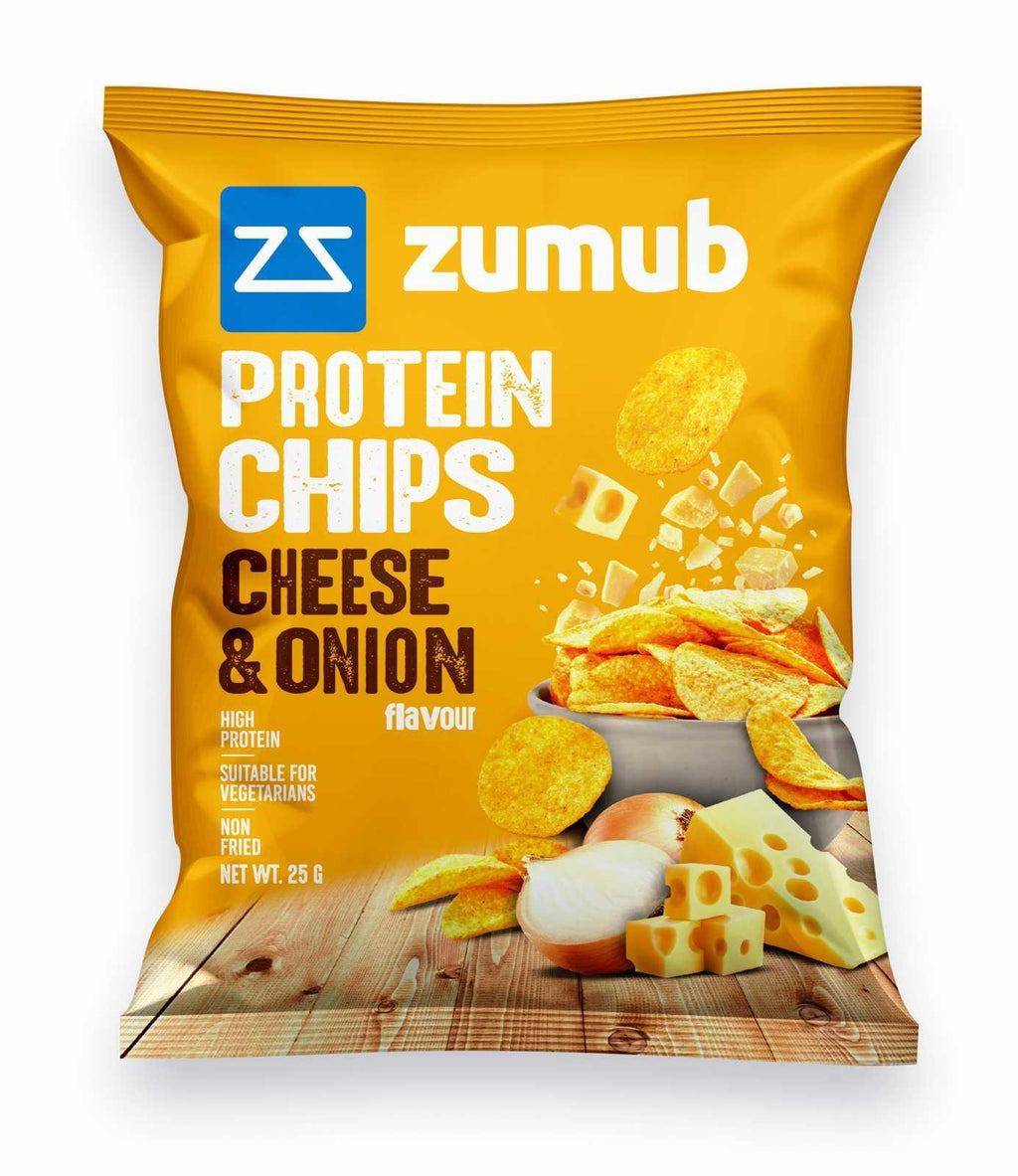 Zumub Protein Chips Queso cebolla 25g