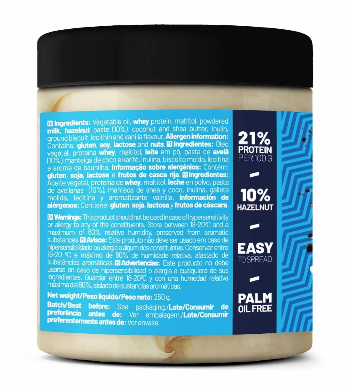 Zumub Crema con proteína de Cookies and Cream 250 g