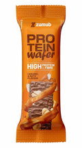 Zumub Wafer Proteíca Caramelo y nuez 35 g